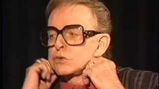 Charles Pierce--1992 TV Interview, Joan Crawford, Tallulah Bankhead, Joan Collins