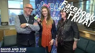 David & Sue / JOY 94.9FM // Facebook Live Friday - September 23rd 2016