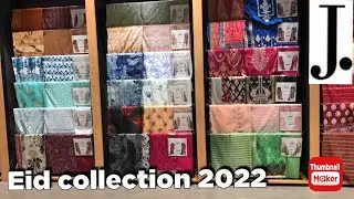 J. Junaid Jamshed Eid festive summer collection 2022