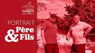 PORTRAIT P&egrave;re & fils - Camping Les Clairettes