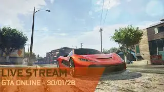 GTA 5 ONLINE LIVE STREAM - 30/01/26 #4 #PC #ENH