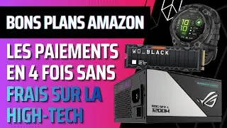 Black Friday - Cyber Monday Amazon les meilleurs bons plans avec paiement en 4 fois sans frais