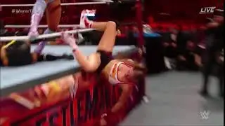 Becky Lynch- Running Basement Dropkick