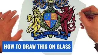 How to Permanently Draw on Glass (step by step guide)