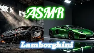 ASMR Car Restoration | Full Restoration of a Fire-Destroyed Lamborghini Aventador