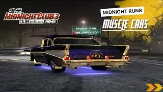 Midnight Runs | Midnight Club 3 - DUB Edition Remix | Muscle Cars Races 1 - 5