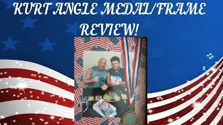 Kurt Angle Autograph Medal/Frame Review!