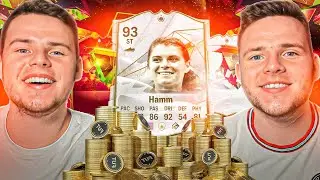 HAHA CA RÉGALE ! On PACK une ICONE dans les PACKS FUT Champions & on TERMINE MIA HAMM SBC ! FC 24