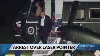 Aviation Analyst: Man charged with shining laser pointer at Trump's helicopter