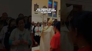 Misa pembukaan Porta Sancta di Cirebon #cirebon #katolik #bapauskup #pintusuci #portasancta