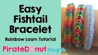 Beginner Fishtail Bracelet Rainbow Loom Tutorial