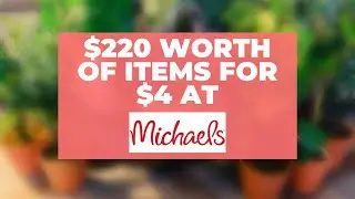 MICHAELS GRAB BAG 2019 | (huge savings!!!) (Crafting, DIY, Money Saving Tips)