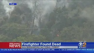 Firefighter Reported Missing While Battling The El Dorado Fire Found Dead