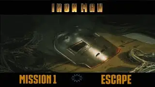 Iron Man (2008) PS2 Gameplay Mission 1 - Escape