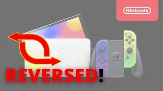 Nintendo Switch &ndash; OLED Model Splatoon 3 Edition #nintendo [[REVERSED]]