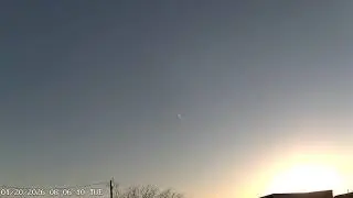 01/20/26 Sunrise - Lake Alan Henry Weather - Texas