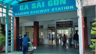 Arriving - Train Station,, District 3, Saigon, Vietnam