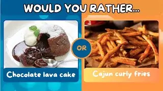 Would You Rather Eat SWEET or SALTY Foods? 🧁🍟 (60 Hard Choices!) 🍔🍓 Sweet vs Savory Food Edition