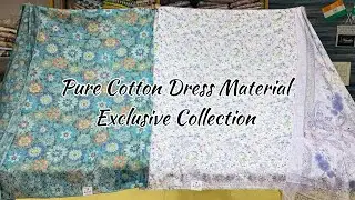 Pure Cotton Dress Material | Pure Lawn Readymade Suits | Manha Bridal Studio | 3 Days Free Shipping