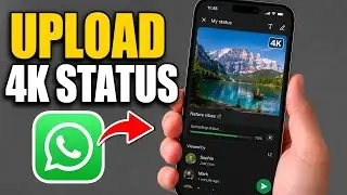 The Secret to Uploading 4K WhatsApp Status (No Blur!) 🤫🤔 Tired of blurry