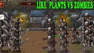 7 Games Like Plants VS Zombies On Mobile | Android iOS