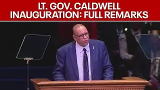 NJ Lt. Gov. Dr. Dale Caldwell full remarks