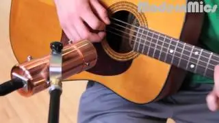 Acoustic Guitar Recorded With The Placid Audio Copperphone