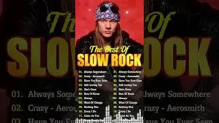 Scorpions, Bon Jovi, U2, Aerosmith, Nazareth, Ledzeppelin 💥Slow Rock Songs 70s 80s 90s Full Album