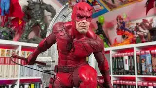 DAREDEVIL 1/4 Legacy Replica Statue Unboxing & Review | IRON STUDIOS