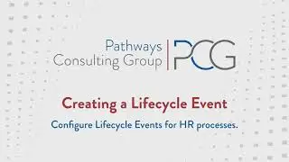 HR Series Part 2: Creating a Lifecycle Event
