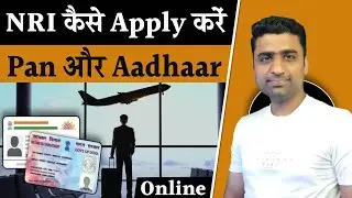 How can NRIs apply for Aadhaar and Pan cards?