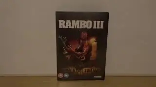 Распаковка DVD-диска &laquo;Рэмбо 3&raquo; (Великобритания)