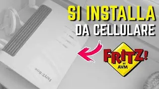 TUTORIAL come installare modem router AVM FRITZ da CELLULARE in 5 minuti