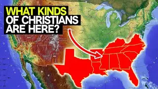 Which Christian Denominations Dominate the South?