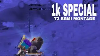 1k Special Montage | BATTLEGROUND MOBILE INDIA #bgmi #indiakaagame