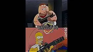 Peter Griffin Vs Homer Simpson