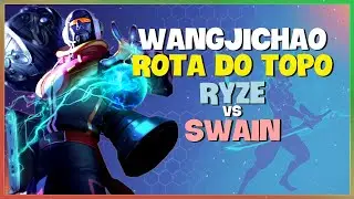 WangJichao desafia o meta com Ryze topo em execução impecável de nível Desafiante Legenda em Port...