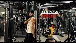 Chest & Triceps Raw Session | Real Gym Workout | No Filters