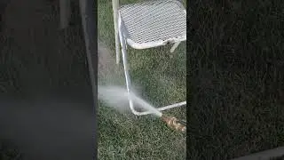 Pressure washer sandblasting