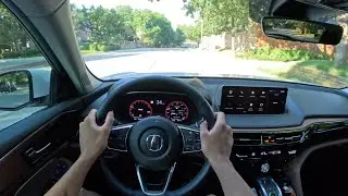 Acura MDX Tech SH-AWD 2024 года &mdash; впечатления от вождения от первого лица