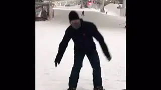 Snowboarding at Sn&oslash; Oslo