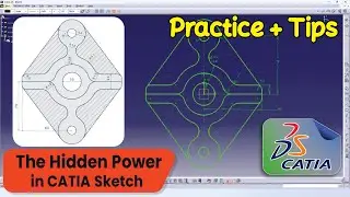Use Output Feature like a pro! | Smart CATIA Sketch #20