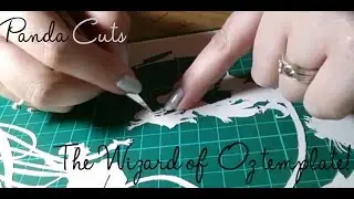 Paper Panda cuts the Wizard of Oz template!