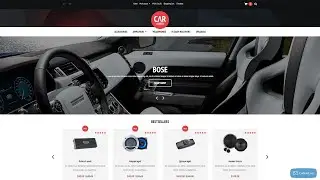 Car Audio Video Equipment OpenCart Template by RockThemes - 53031