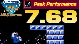 (WR) Nintendo World Championships: NES Edition | Peak Performance - 7.68