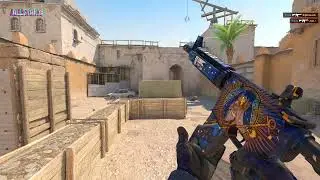 Holding B side on DUST 2 with quadro kill