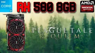 RX 580 8GB A Plague Tale Requiem Game in 2023