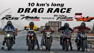 2025 Duke 250 vs RTR 310 vs fastest RS200 vs SVARTPILEN 250+ vs R15V4 🔥||Drag Race 💥||Penta battle☠️