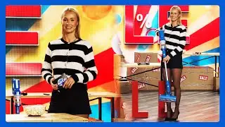 Monika testet die verr&uuml;cktesten⁩ Haushalts Gadgets in der Crazy-Sale-Show bei @PEARL-TV  ​