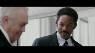 Will Smith The pursuit of happyness after getting job Scene in hindi(1080p)
